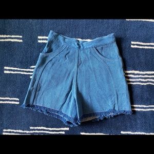Samantha Pleet denim jeans shorts Size 4